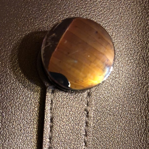 Crossbody Gold-Metallic Crossbody Satchel Bag - Picture 9 of 9